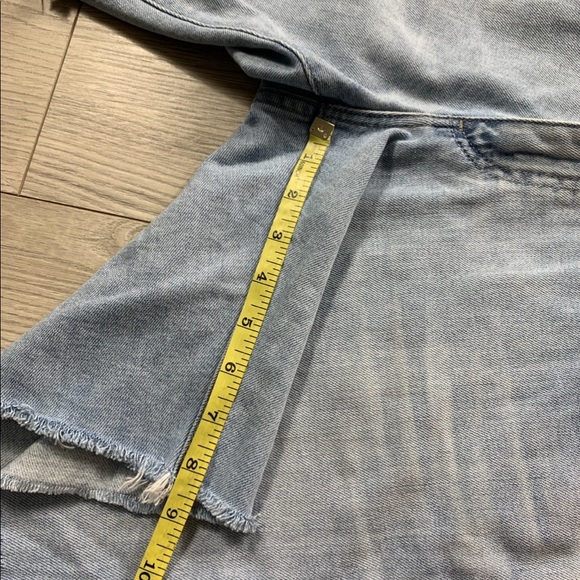 AG The Nikki Relaxed Skinny Bermuda Jean Shorts - Picture 11 of 12